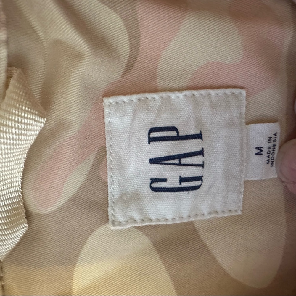 GAP Tan Camouflage Jacket